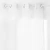 Voilage "Moly" - blanc - 135x240 cm - Blanc - Atmosphera createur d'interieur