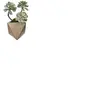 ATMOSPHERA Créateur d'intérieur - Plante Grasse Artificielle Geom 30cm Naturel