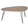 Table d'appoint "Neile" - Bois foncé - Atmosphera createur d'interieur