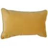 Atmosphera Créateur D'intérieur - Coussin lilou coton jaune 30x50cm