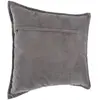 Atmosphera Créateur d'intérieur - Coussin Déhoussable Lilou 45x45cm Gris Foncé