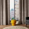 Atmosphera Créateur D'intérieur - Rideau Lilou gris taupe 140x260cm