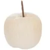 ATMOSPHERA Créateur d'intérieur - Pomme en Céramique Effet Bois 9cm Beige