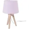 Paris Prix Atmosphera Créateur D'intérieur - lampe de chevet en bois sur 3 pieds