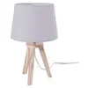 ATMOSPHERA CREATEUR D'INTERIEUR Lampe 3 pieds - 18,5 x 31 x 18,5 cm - Bois - Gris
