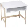 Atmosphera Créateur D'intérieur - Bureau école maternelle En Bois Blanc Atmosphera