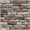 Atmosphera - Lot de 2 Stickers - carrelage - Gris Taupe - 30x30 cm