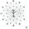 Atmosphera Créateur D'intérieur - Horloge avec strass métal D33cm