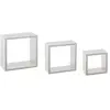5five Simply Smart - 3 petites étagères murales fixy cube blanc - 5five