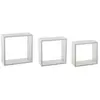 5five Simply Smart - 3 grandes étagères murales fixy cube blanc - 5five