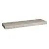 JJA Etagère murale flottante coloris Chêne gris L 60 cm Fixations invisibles