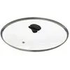 SECRET DE GOURMET FIVE Simply Smart - Couvercle de Cuisson en Verre Soft 18cm Transparent