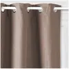 HomeMaison Rideau isolant Tim beige 140x260cm Atmosphera Créateur D'intérieur