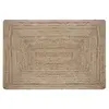Tapis "Histoire" en jute 60x90 cm - Beige - Atmosphera createur d'interieur
