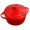 Bol en céramique Secret de Gourmet - Ø 10 cm - Rouge - 200 ml