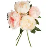Atmosphera - Bouquet de 4 pivoines articielles - Rose H30 cm