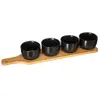 Paris Prix Set Apéritif Bambou 5 Coupelles