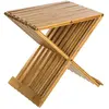 5 five simply smart Chaise pliante en bambou - Naturel - Contemporain - Design