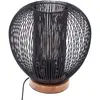Merkloos / Sans marque Atmosphera - Lampe filaire Noda métal noir H27cm créateur d'intérieur