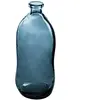 Atmosphera - Vase Dame Jeanne - Verre recyclé - Bleu Orage H73 cm