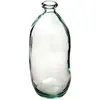 Vase - ATMOSPHERA - Dame Jeanne - Verre recyclé - Transparent - H73 cm