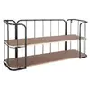 Atmosphera Créateur d'intérieur - Etagère Murale à 2 Niveaux Jordi 75cm Marron