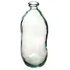 ATMOSPHERA Vase Dame Jeanne Uly en verre recyclé - Transparent - D 14,5 x H 35 cm