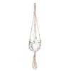 Atmosphera - Cache pot - verre et jute - transparent - D10-5 cm