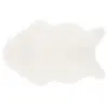 ATMOSPHERA Tapis imitiation fourrure enfant Douceur - L. 60 x l. 90 cm - Blanc