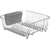 AC-DÉCO FIVE Simply Smart - Egouttoir à Vaisselle Métal Coloré 36cm Gris
