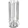 JJA FIVE Simply Smart - Porte 24 Capsules Rotatif Coffee 31cm Argent