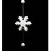 Feeric Light & Christmas Guirlande de Noël 7 Décos Blanc enneigé L 150 cm