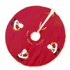 Tapis de sapin en feutrine rouge D90cm - Feeric lights & christmas