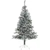 Sapin de Noël "Floqué" 210cm vert floqué blanc Feeric lights & christmas