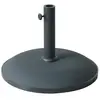 Hesperide - Pied en béton pour parasol droit 25 kg Noir - Hespéride
