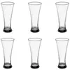 Secret de Gourmet - Lot de 6 Verres à Bière Pub 32cl Transparent