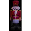 ATMOSPHERA Casse Noisette Gonflable "Led" 180cm Rouge & Or
