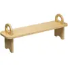 5five Simply Smart - tagère d appoint 59x1cm sur pieds bambou - 5five