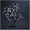 ATMOSPHERA Déco de Noël Arbre lumineux Prunus 48 LED à variation de couleurs H 45 cm