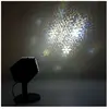 OSE Projecteur extérieur animé tempête de flocons 4 LED + transfo - Fe...
