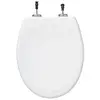 5FIVE Abattant WC - FIVE - Simply - Antibactérien - Universel - Blanc 45cm