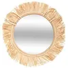 Atmosphera for Kids - Miroir Rond Enfant Sweet Safari 38cm Naturel