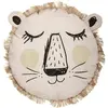 Atmosphera for Kids - Coussin Déco Lion Franges 44cm Naturel