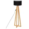 Lampadaire Molu bois noir H140cm - Atmosphera créateur d'intérieur