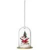 ATMOSPHERA Sujet de Noël "Père Noël Cloche" 10cm Blanc