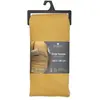 ATMOSPHERA - Drap Housse bonnet 30 cm 100% Lin 2 Places 140x190 cm - Jaune Ocre