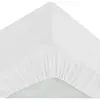 Atmosphera Créateur d'intérieur - Drap Housse Intérieur 90x190cm Blanc