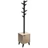 5five Simply Smart - Porte-manteaux effet chêne naturel ceda noir - 5five