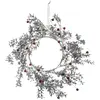 Pp No Name Fééric Lights and Christmas - Couronne de Noël Déco Étoile 40cm Argent