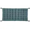 Atmosphera Matelas de sol Otto - 60 x 120 cm - Bleu canard
